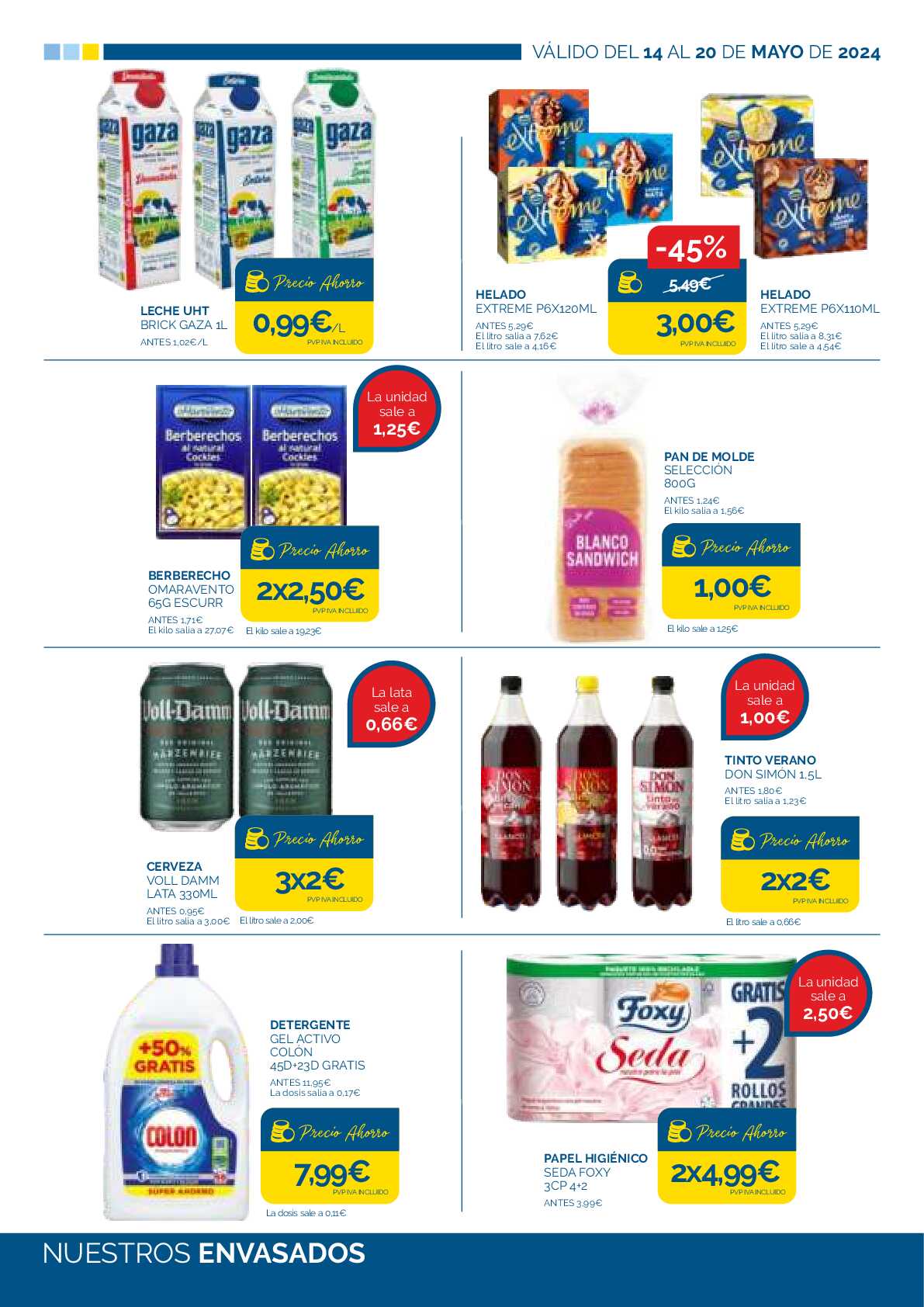 Ofertas semanales Cash Ecofamilia. Página 03