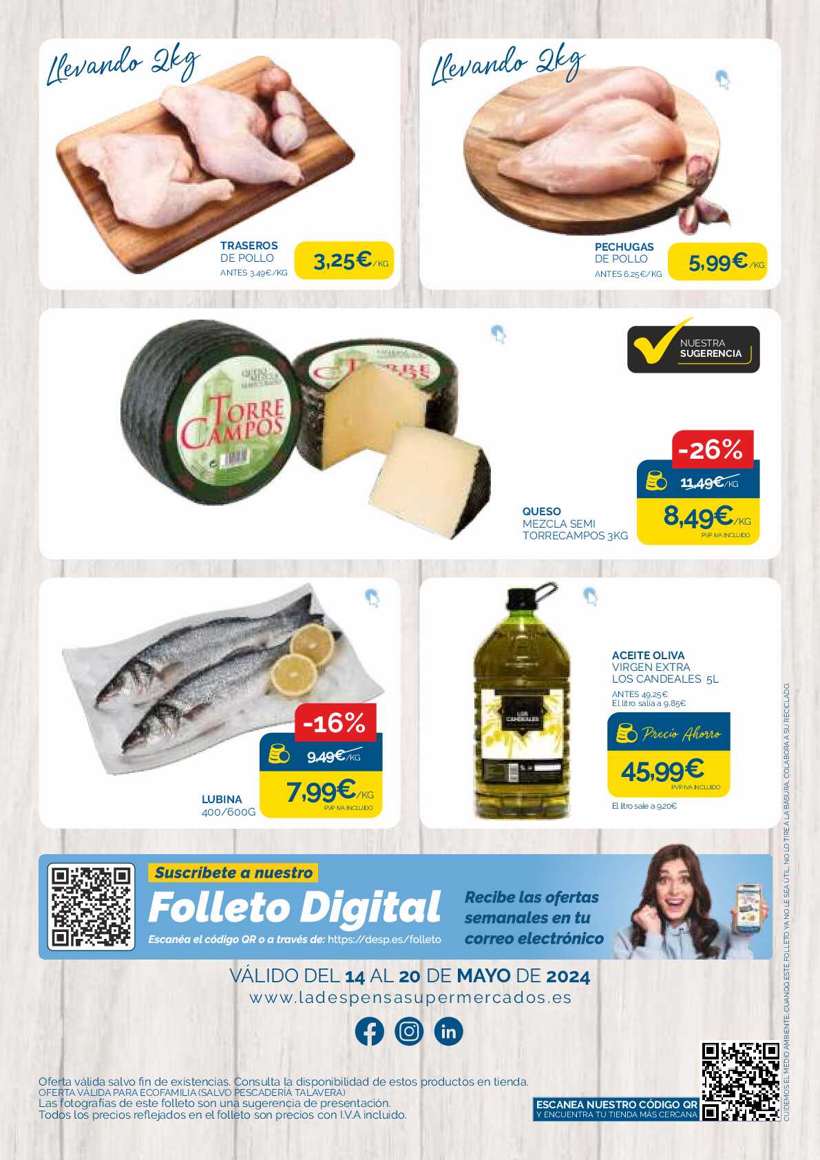 Ofertas semanales Cash Ecofamilia. Página 04