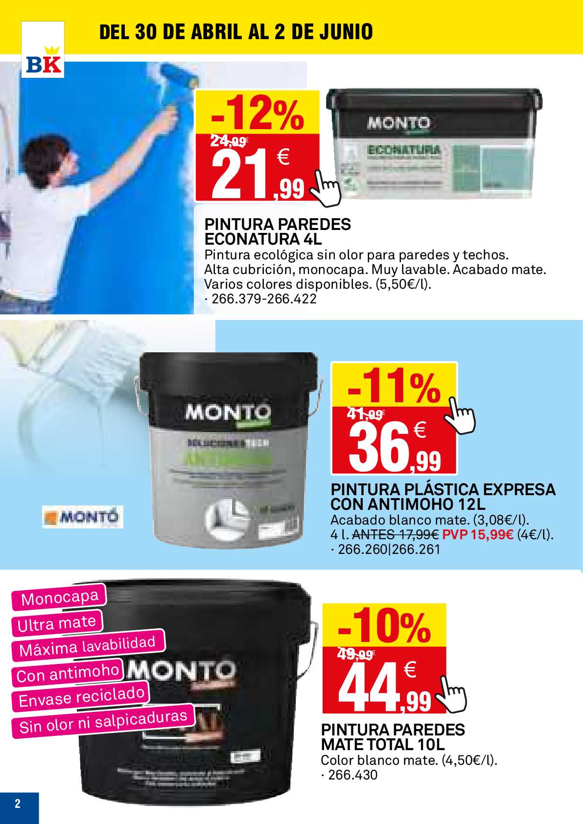 Ofertas de mayo Bricoking. Página 02