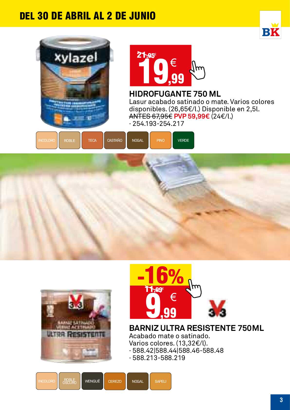 Ofertas de mayo Bricoking. Página 03