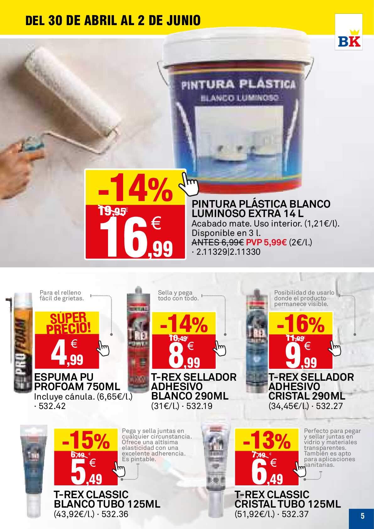 Ofertas de mayo Bricoking. Página 05