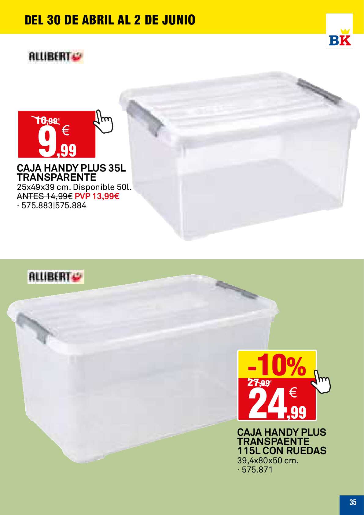 Ofertas de mayo Bricoking. Página 35