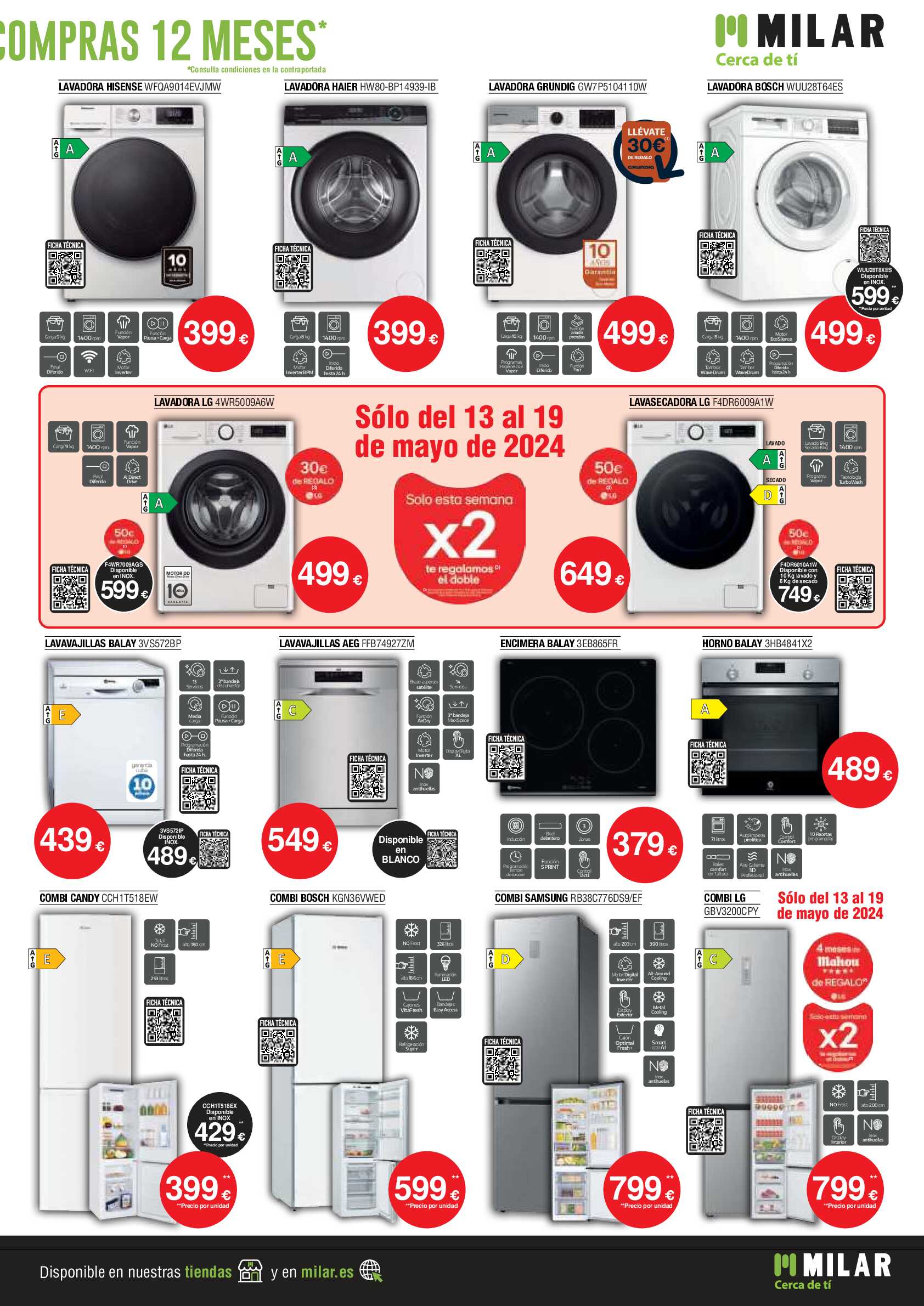 Ofertas de mayo Milar. Página 03