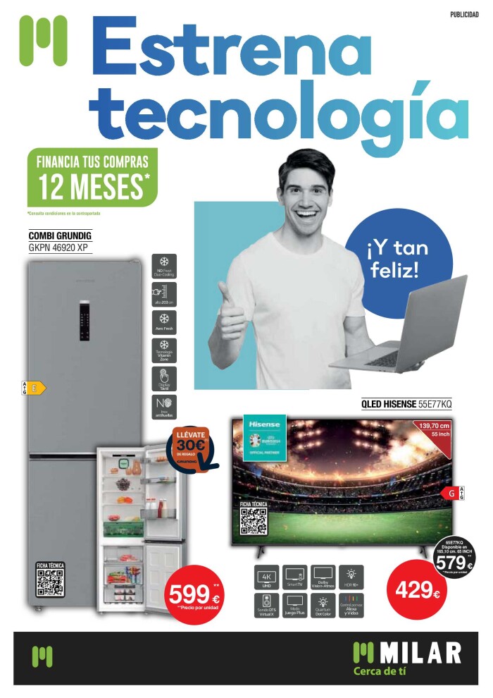 Ofertas de mayo Milar. Página de portada