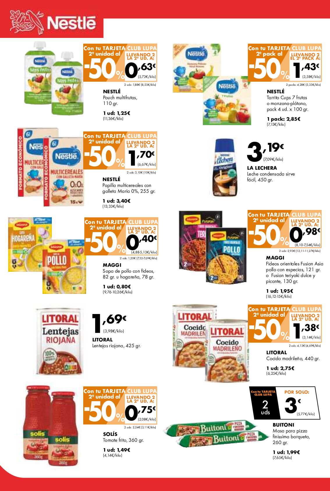 Ofertas 40 amiversario Lupa. Página 10
