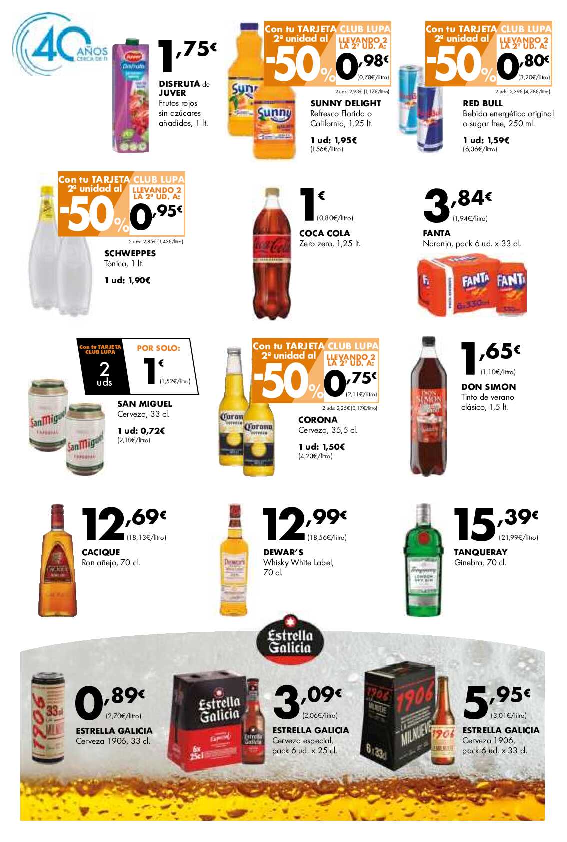 Ofertas 40 amiversario Lupa. Página 14