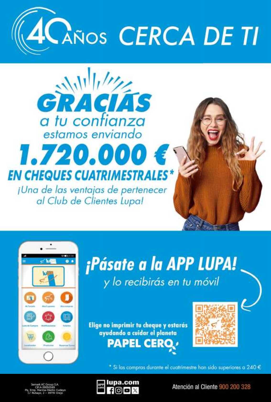 Ofertas 40 amiversario Lupa. Página 16