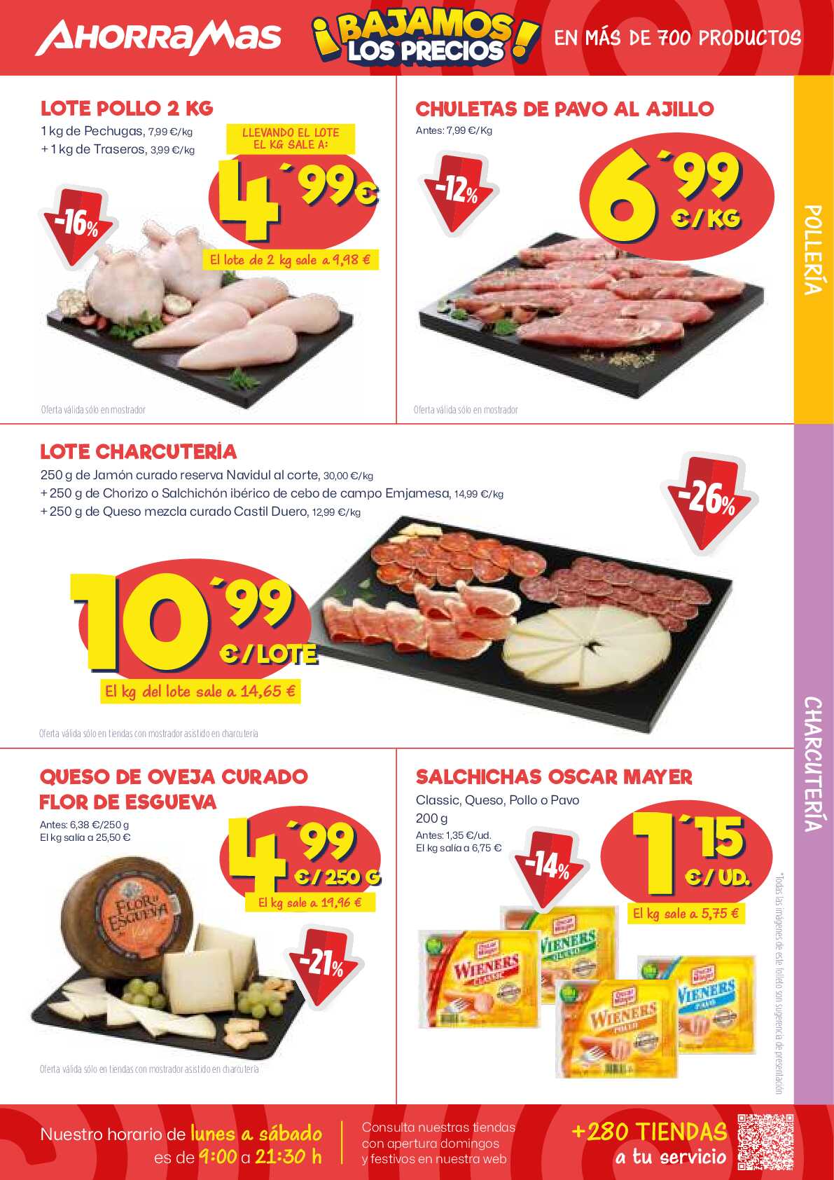 Bajamos los precios en más de 700 productos Ahorramas. Página 07