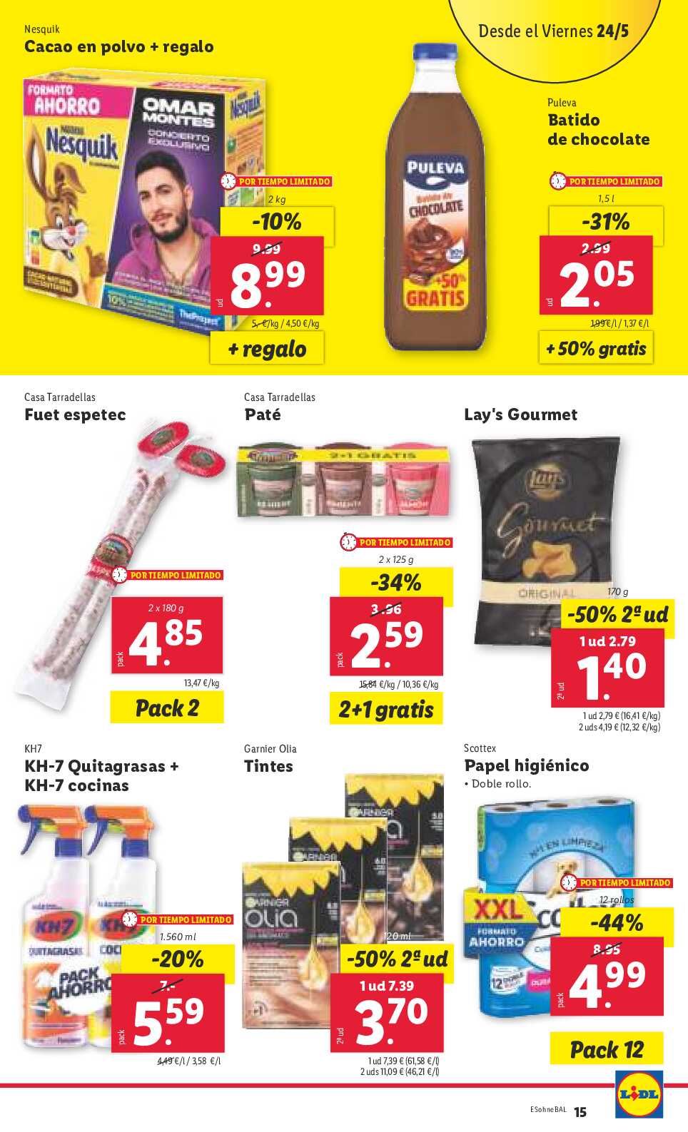 Ofertas semanales Lidl. Página 19