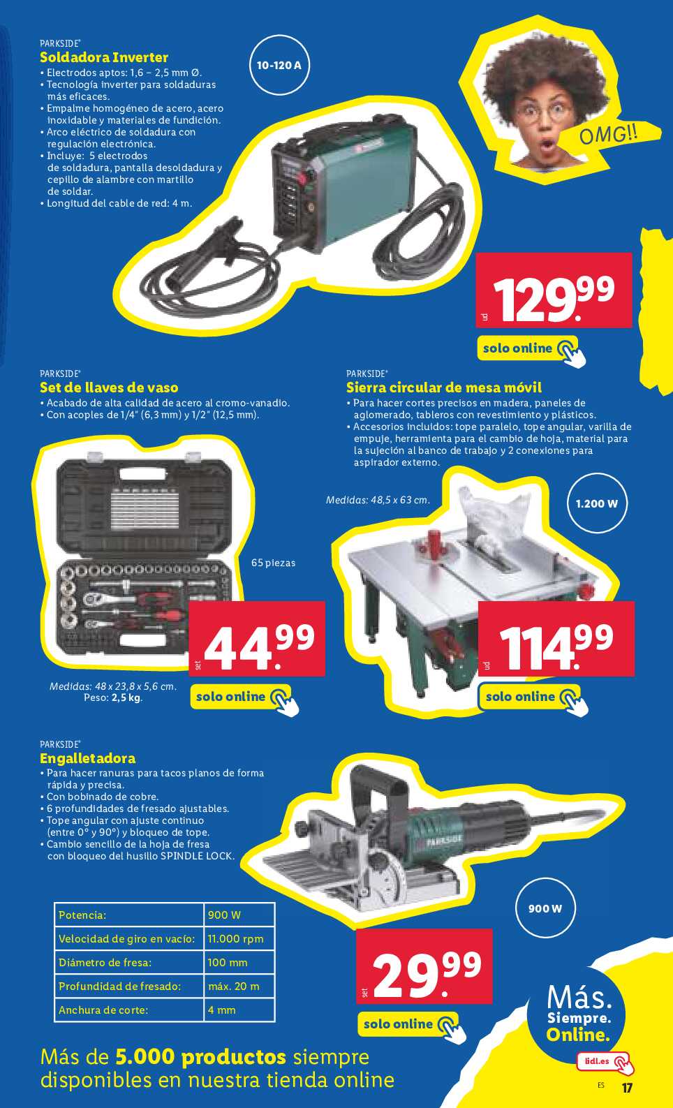 Ofertas semanales Lidl. Página 41