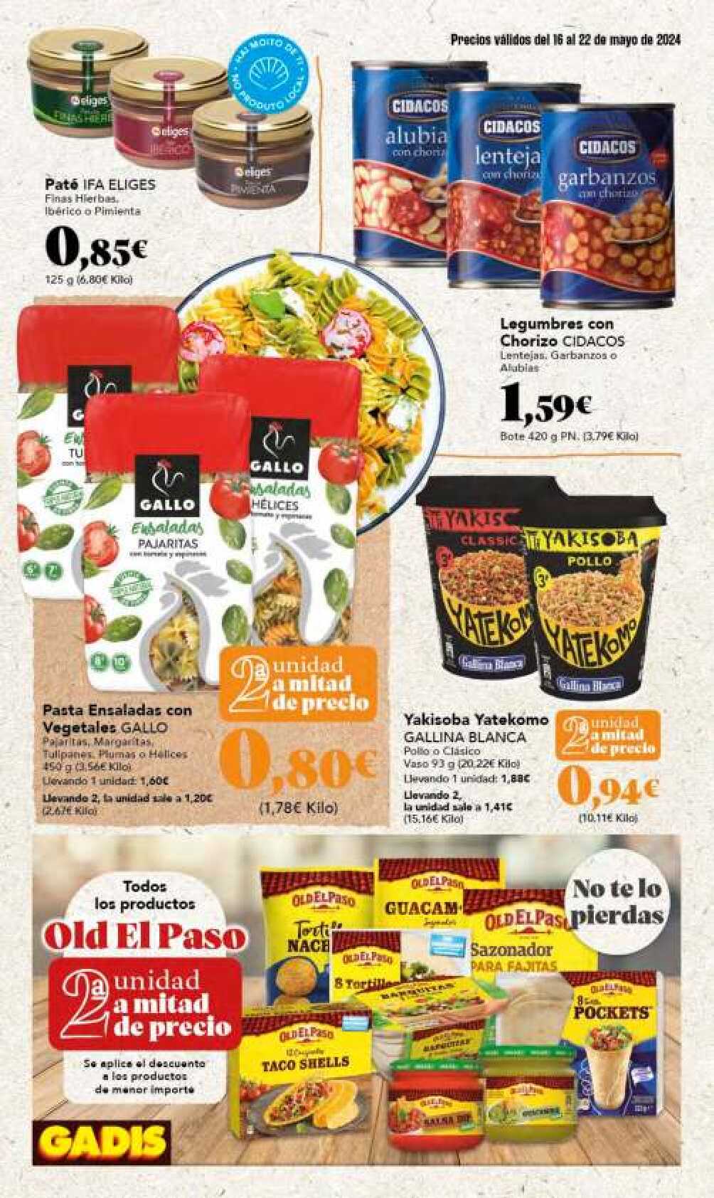 Ofertas semanales Gadis. Página 28