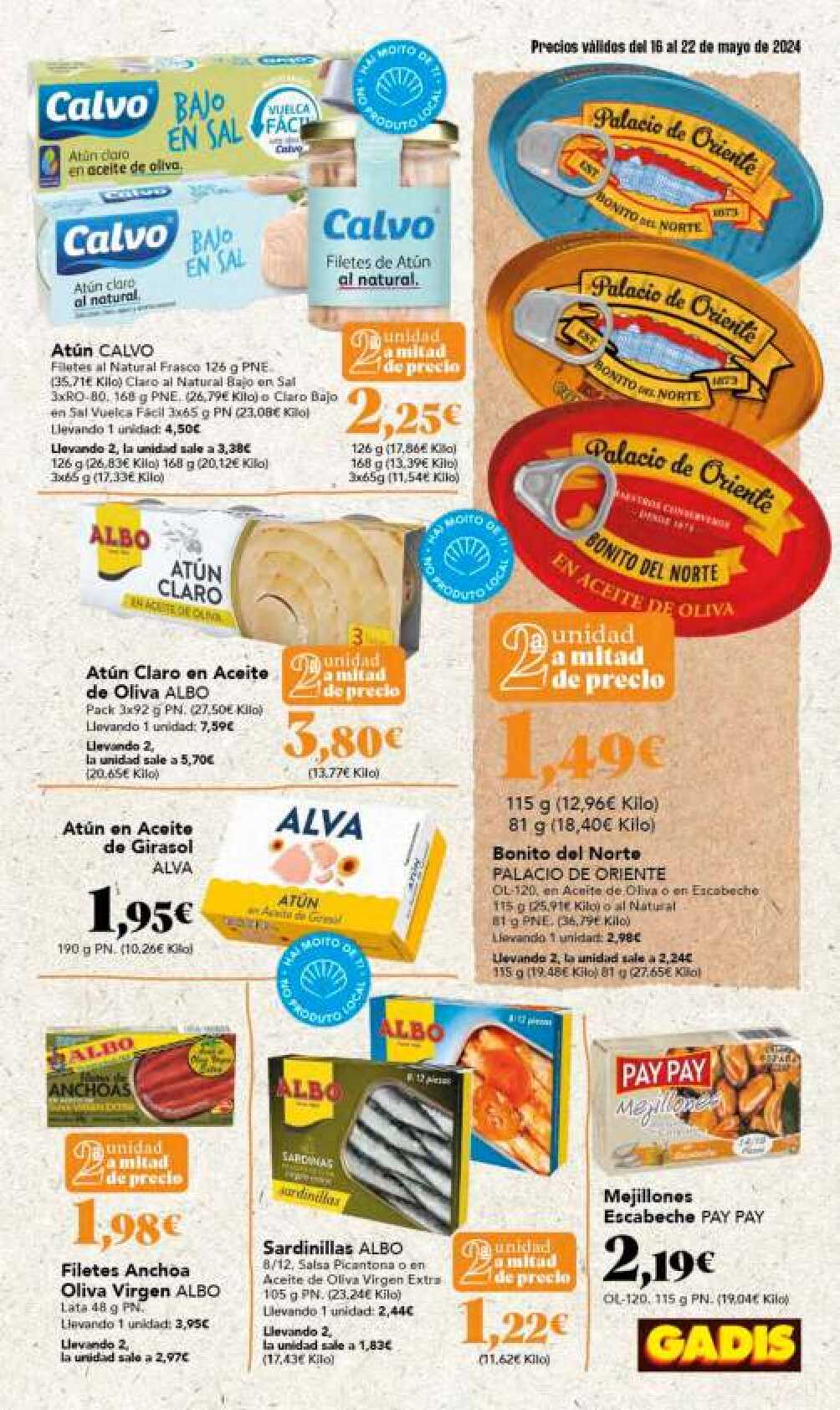 Ofertas semanales Gadis. Página 29