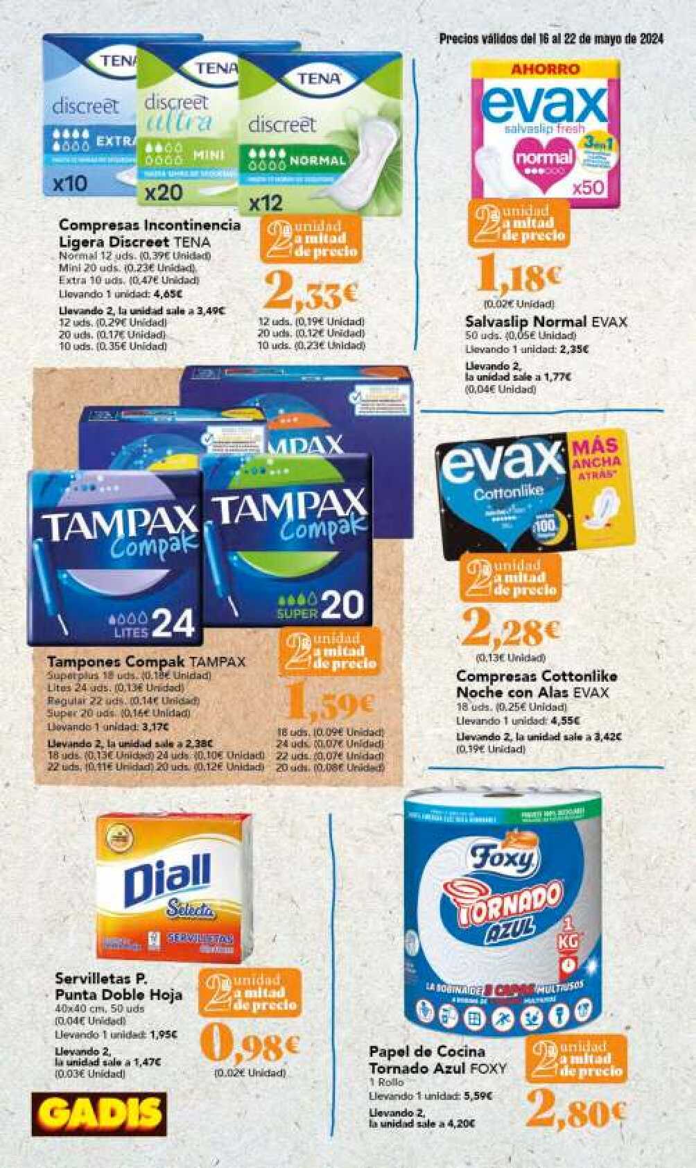 Ofertas semanales Gadis. Página 42