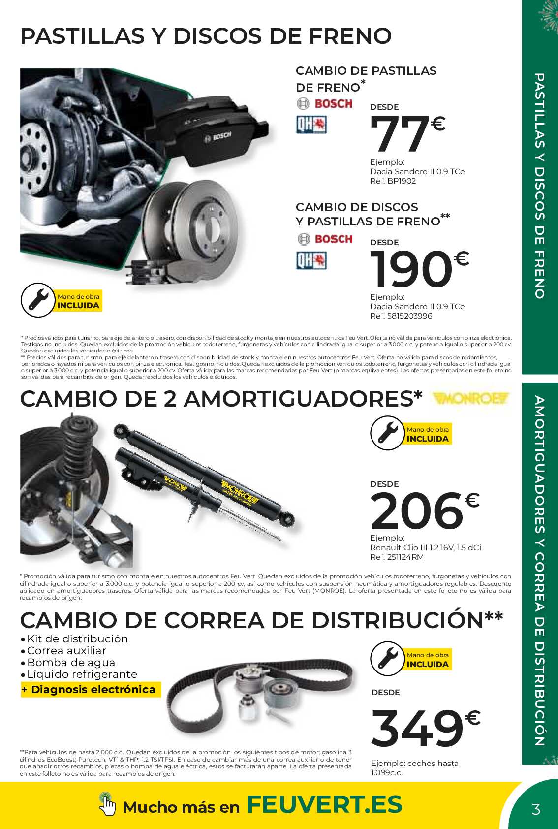 Te devolvemos el 20% en todo Feuvert. Página 03