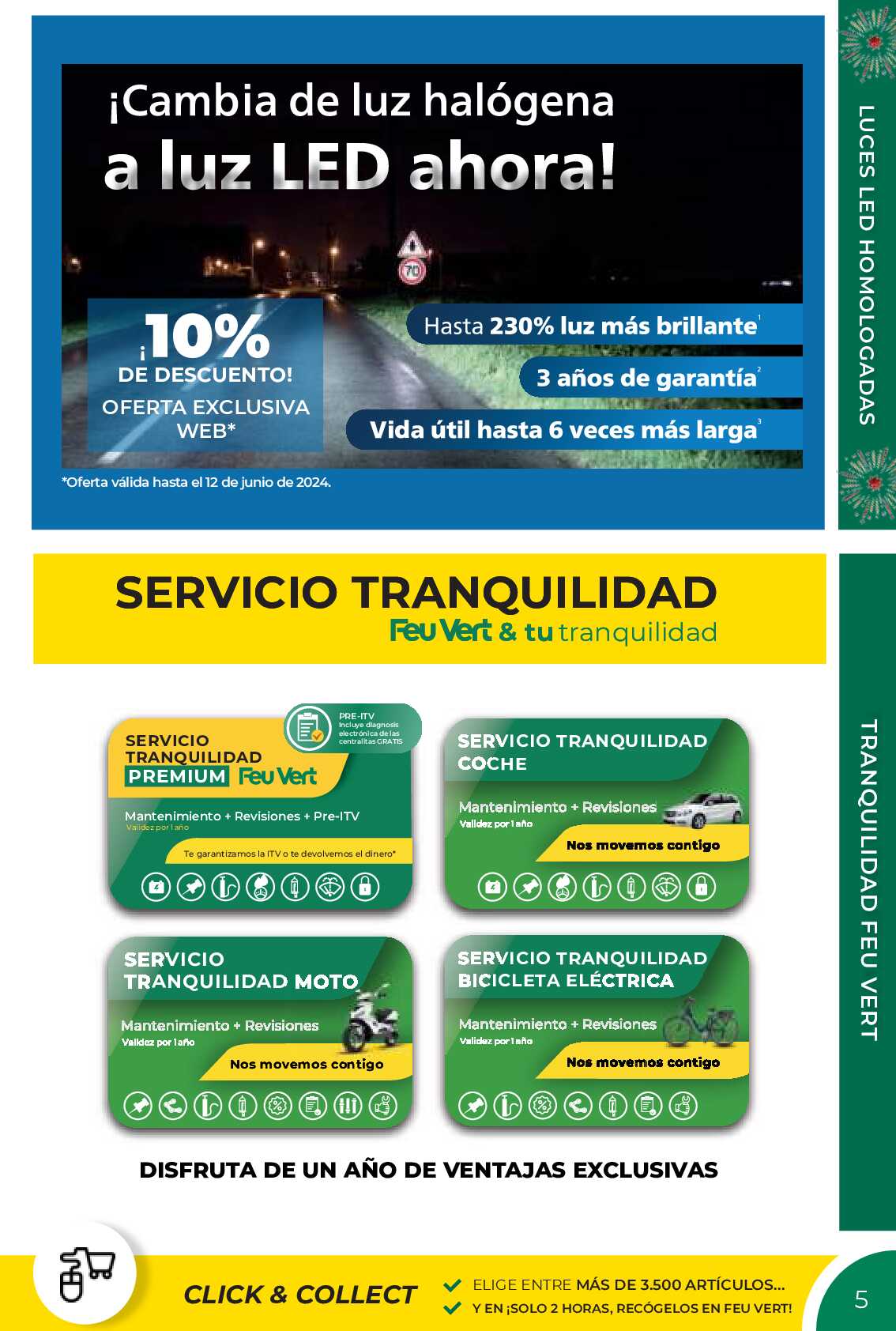 Te devolvemos el 20% en todo Feuvert. Página 05
