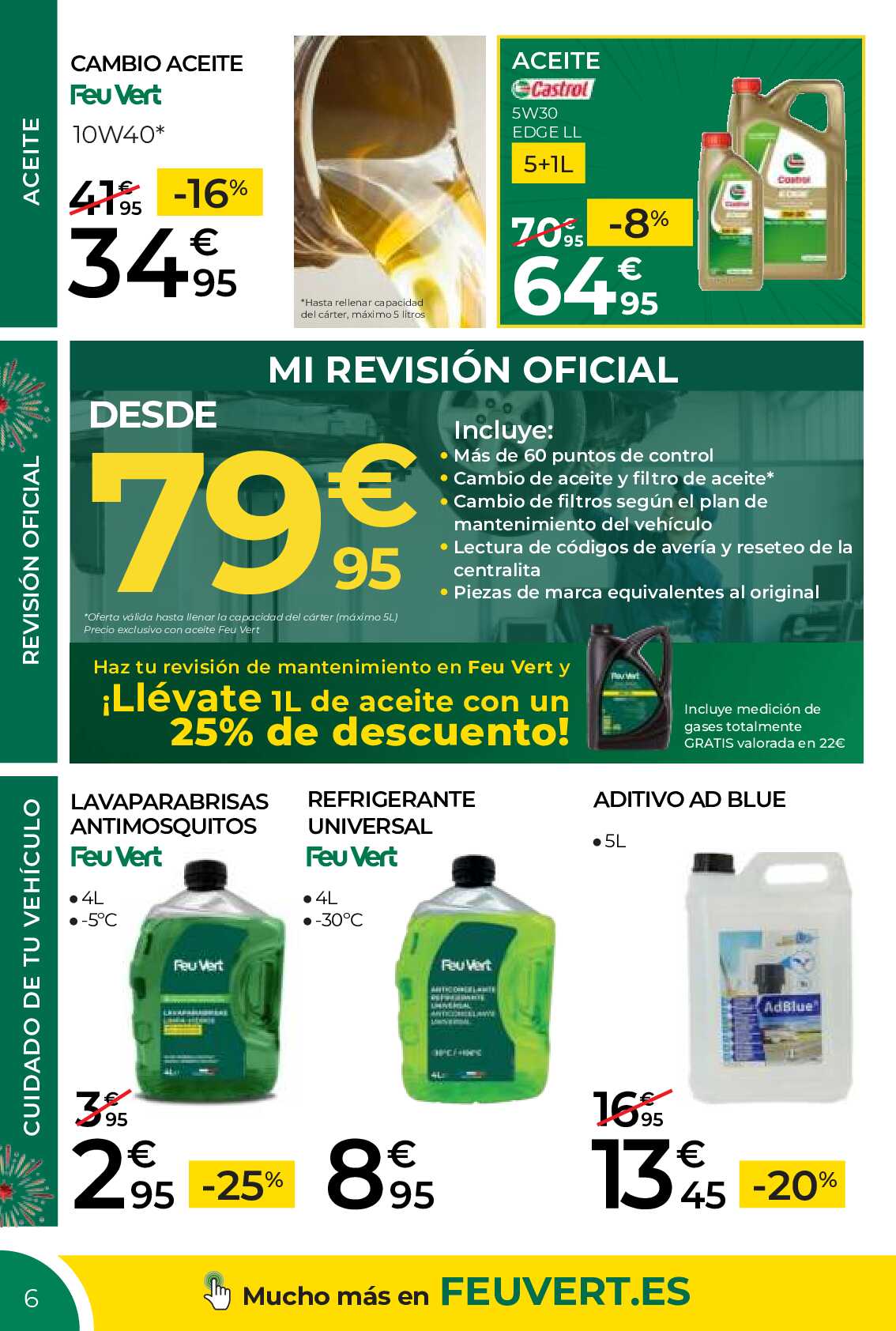 Te devolvemos el 20% en todo Feuvert. Página 06