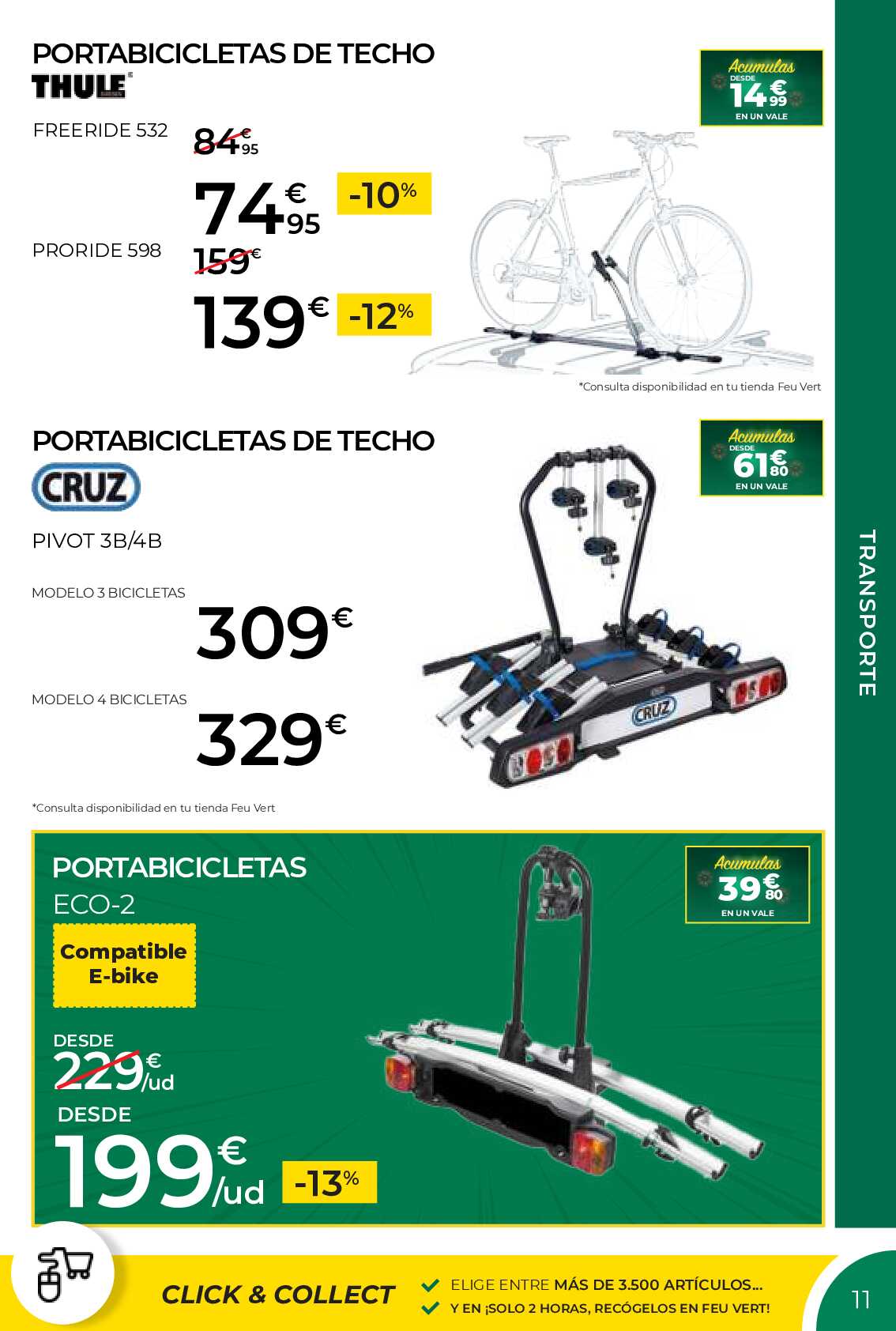 Te devolvemos el 20% en todo Feuvert. Página 11