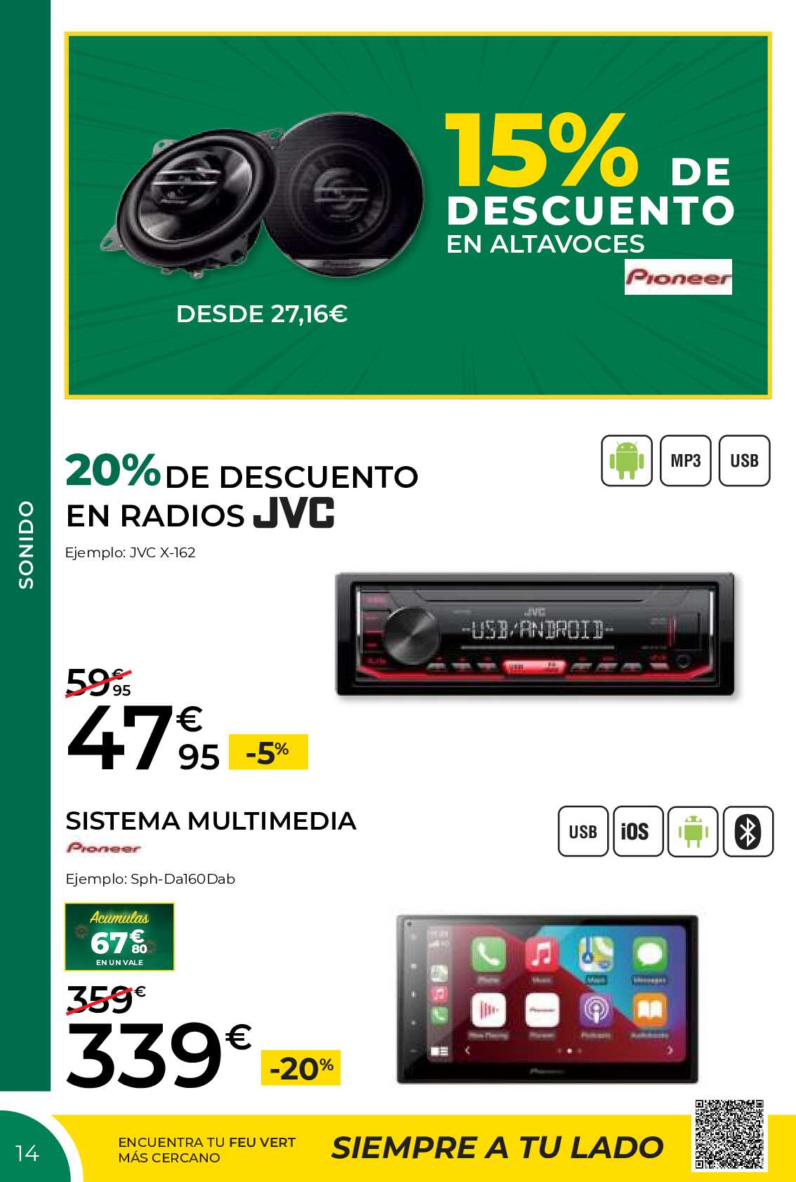 Te devolvemos el 20% en todo Feuvert. Página 14
