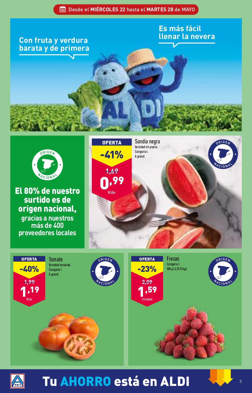 Ofertas semanales Aldi. Página 03