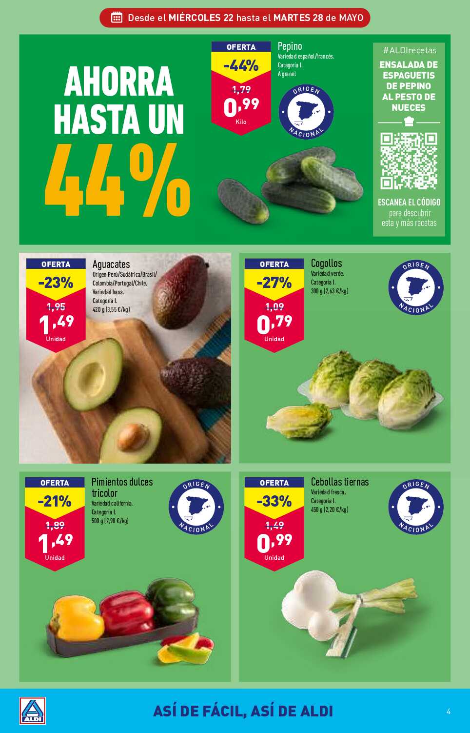 Ofertas semanales Aldi. Página 04