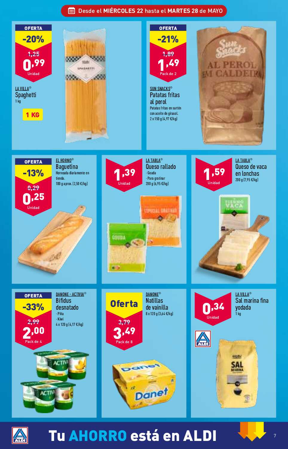 Ofertas semanales Aldi. Página 07