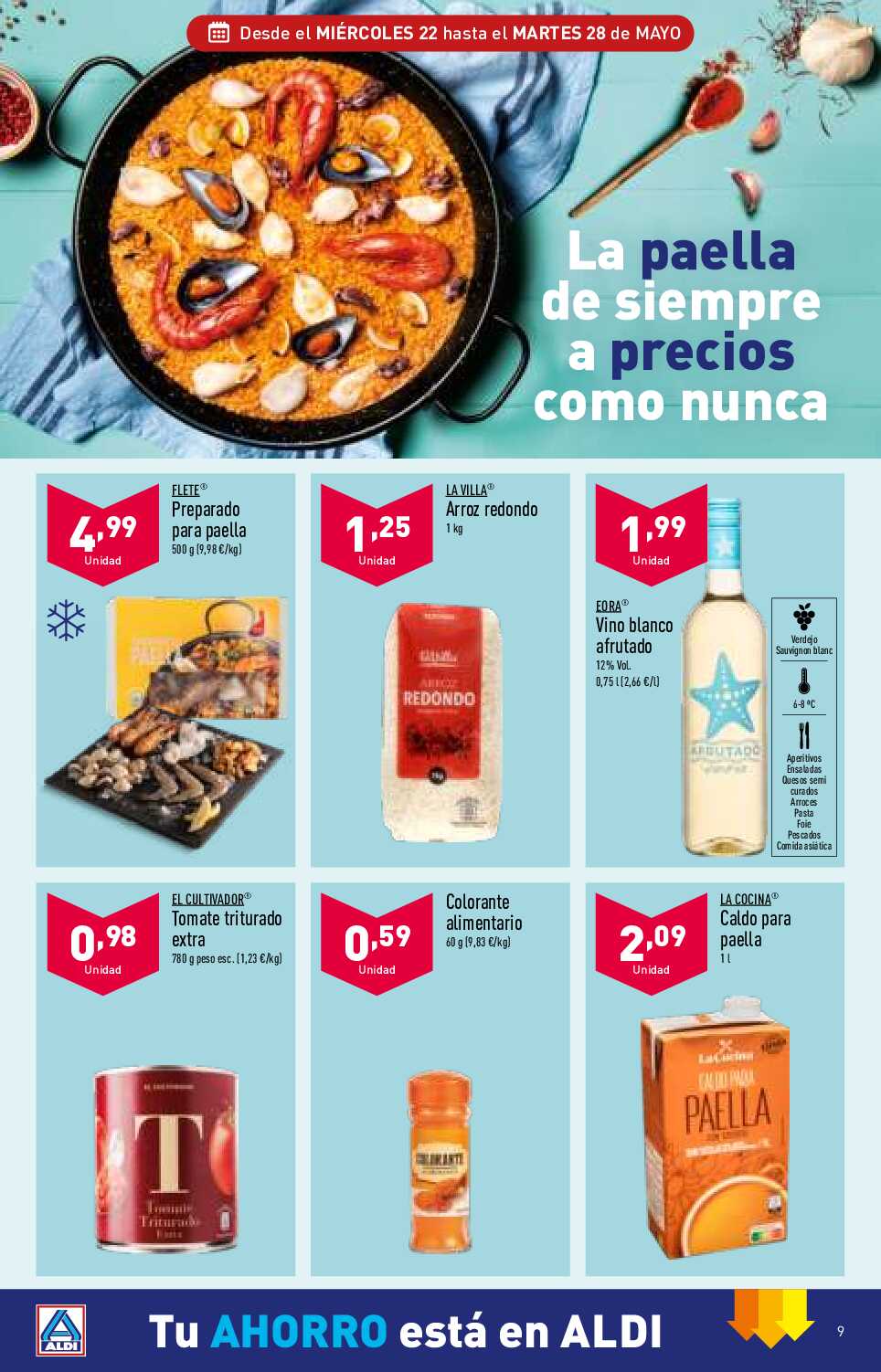 Ofertas semanales Aldi. Página 09