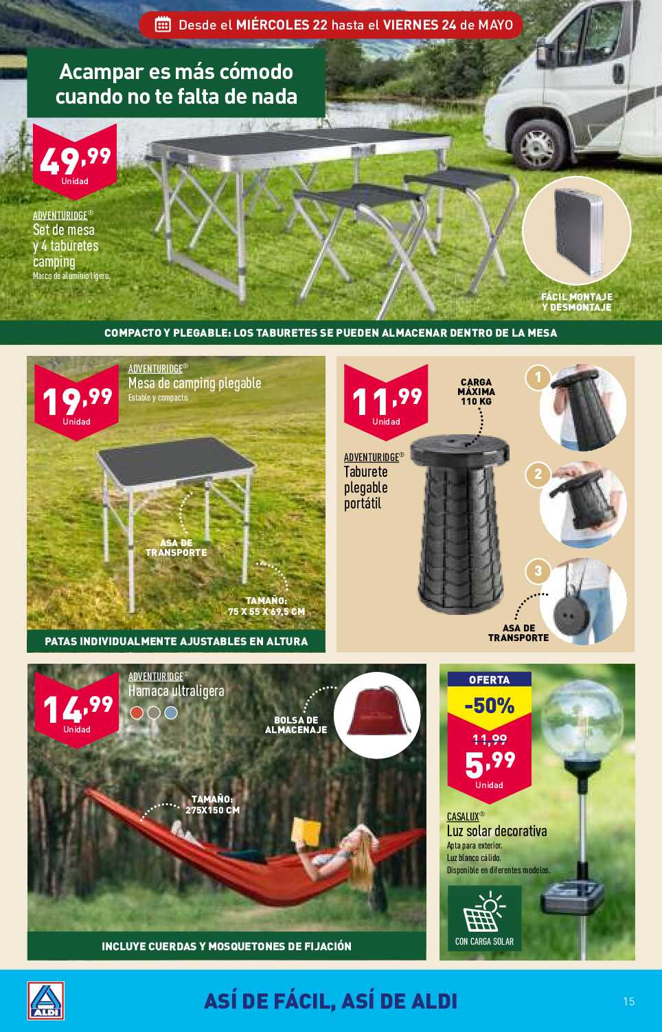Ofertas semanales Aldi. Página 15