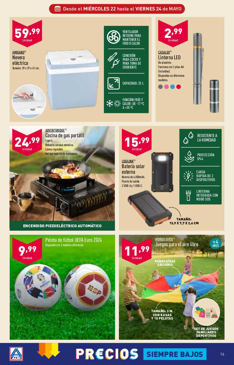 Ofertas semanales Aldi. Página 16