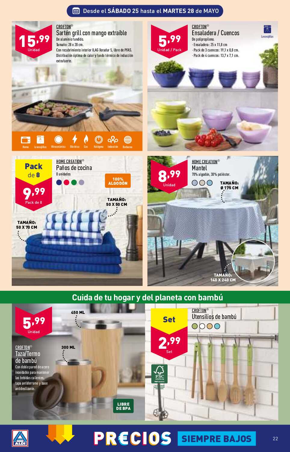 Ofertas semanales Aldi. Página 22