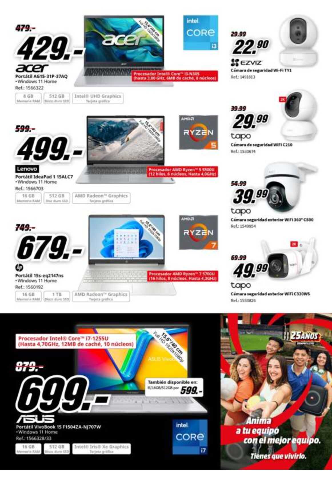 Folleto 25 aniversario MediaMarkt. Página 14