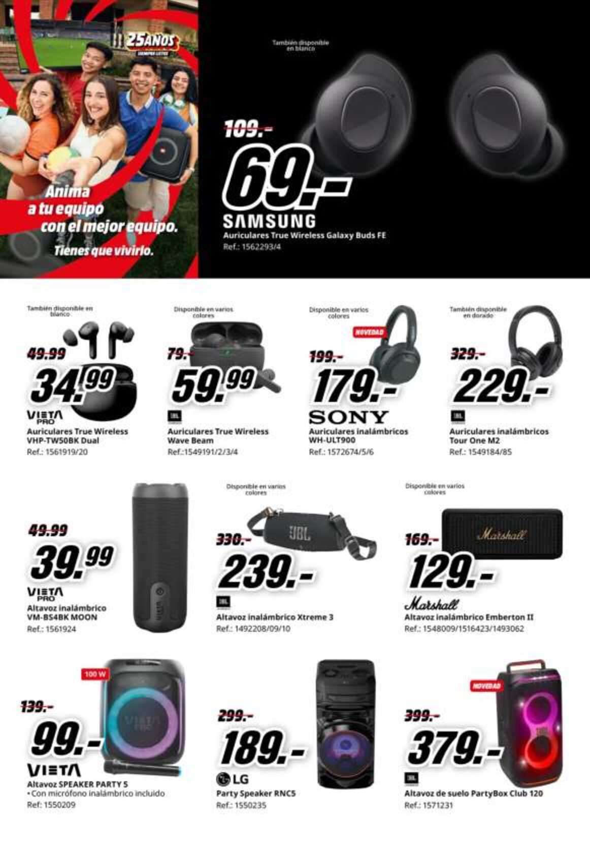 Folleto 25 aniversario MediaMarkt. Página 29