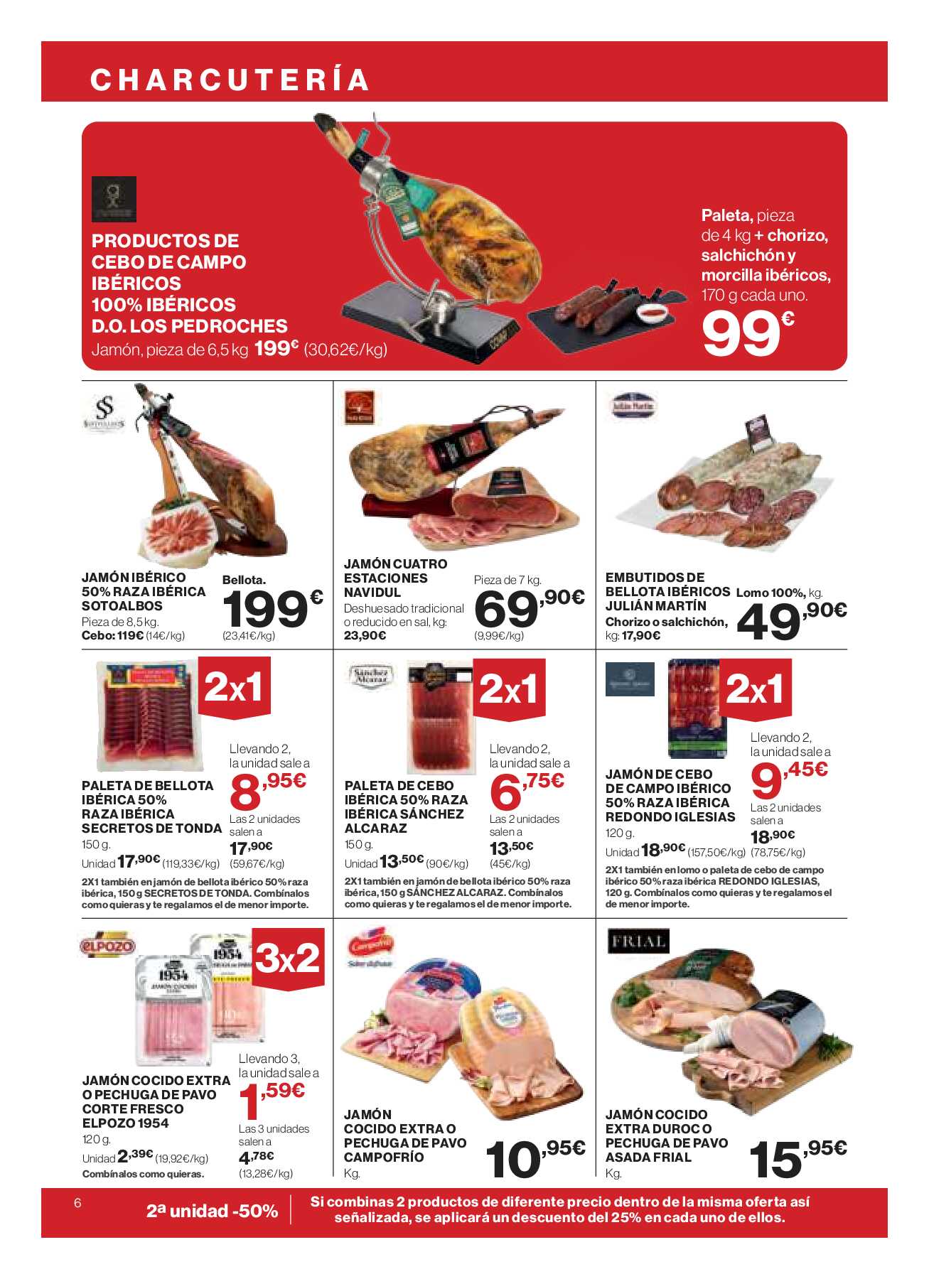 Catálogo ofertas 3x2 Hipercor. Página 06