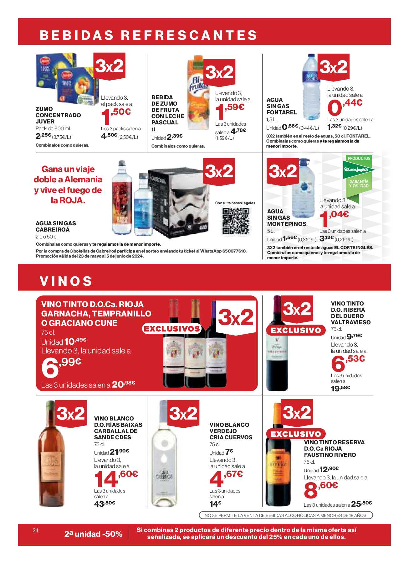 Catálogo ofertas 3x2 Hipercor. Página 26