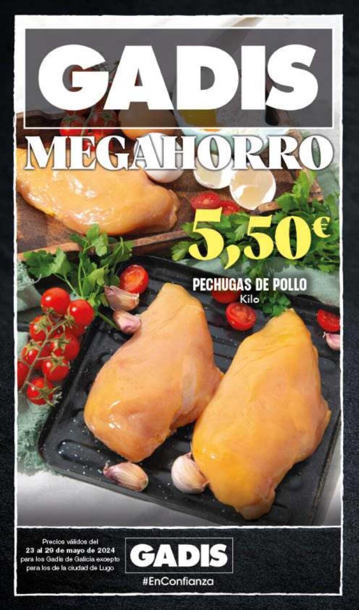 Ofertas de la semana Gadis. Página de portada