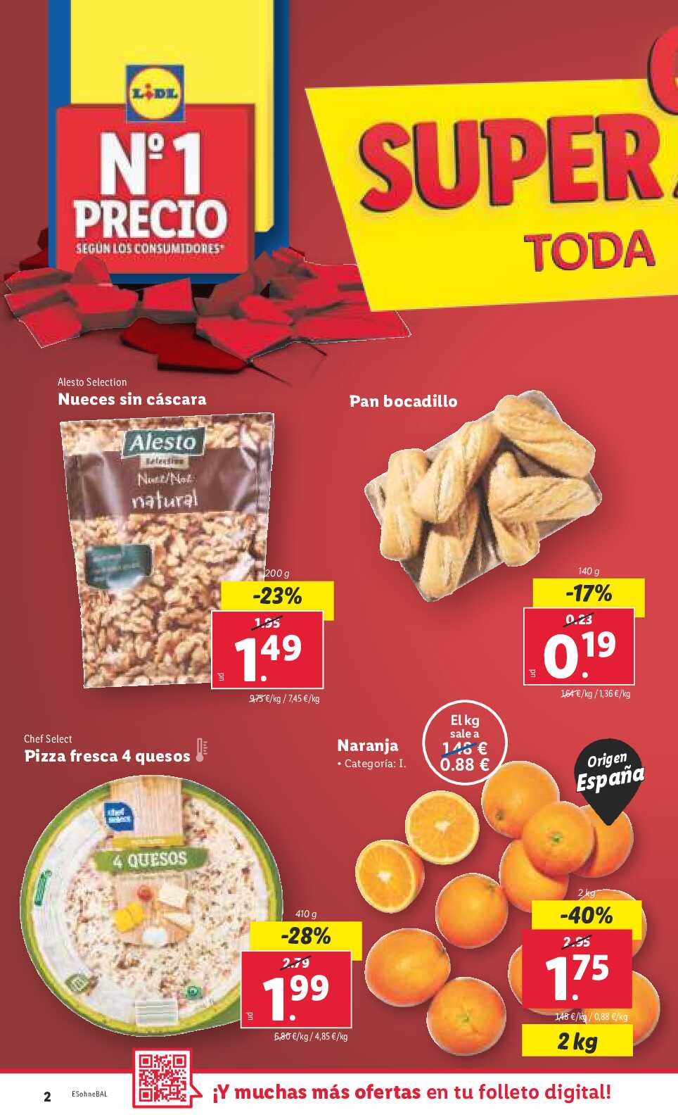 Catálogo semanal Lidl. Página 02
