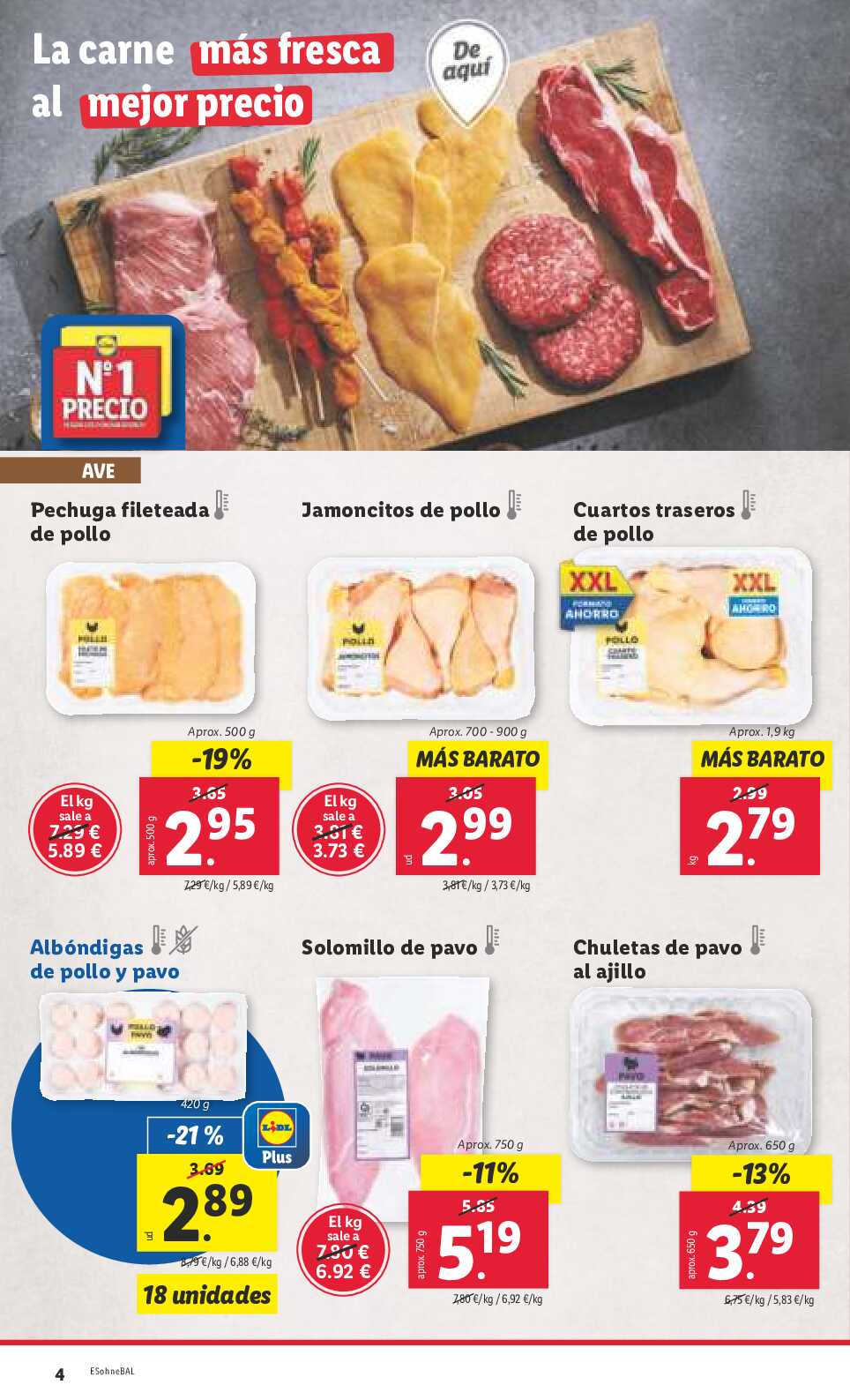 Catálogo semanal Lidl. Página 04