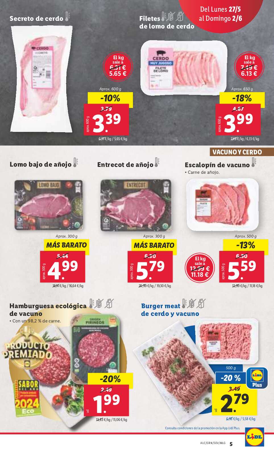 Catálogo semanal Lidl. Página 05