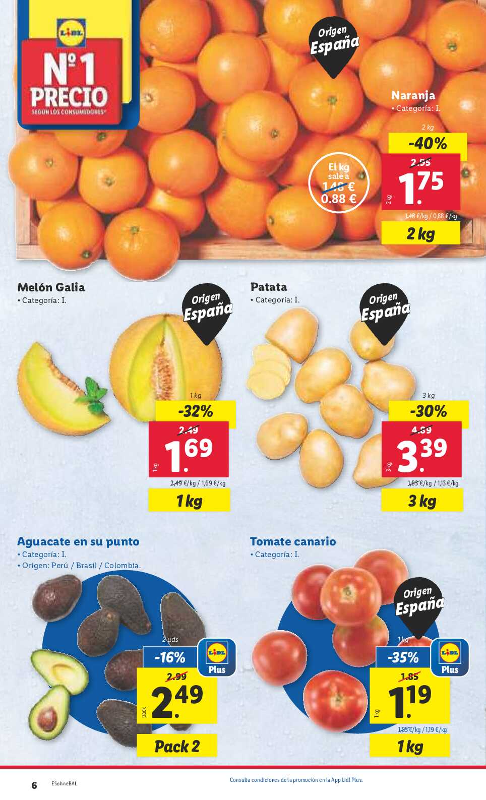 Catálogo semanal Lidl. Página 06