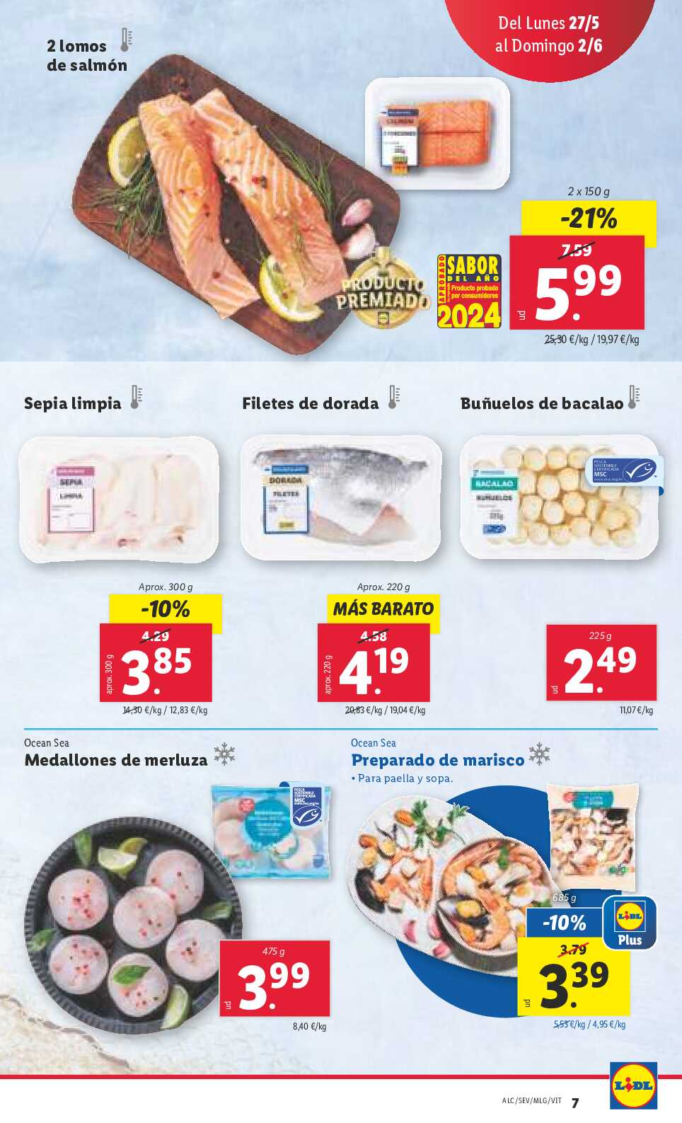 Catálogo semanal Lidl. Página 07