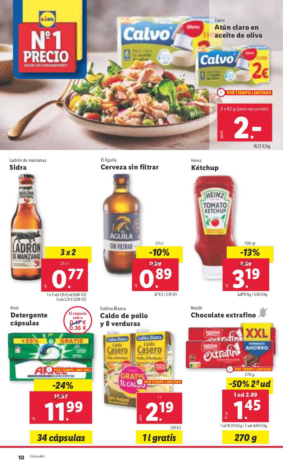 Catálogo semanal Lidl. Página 10