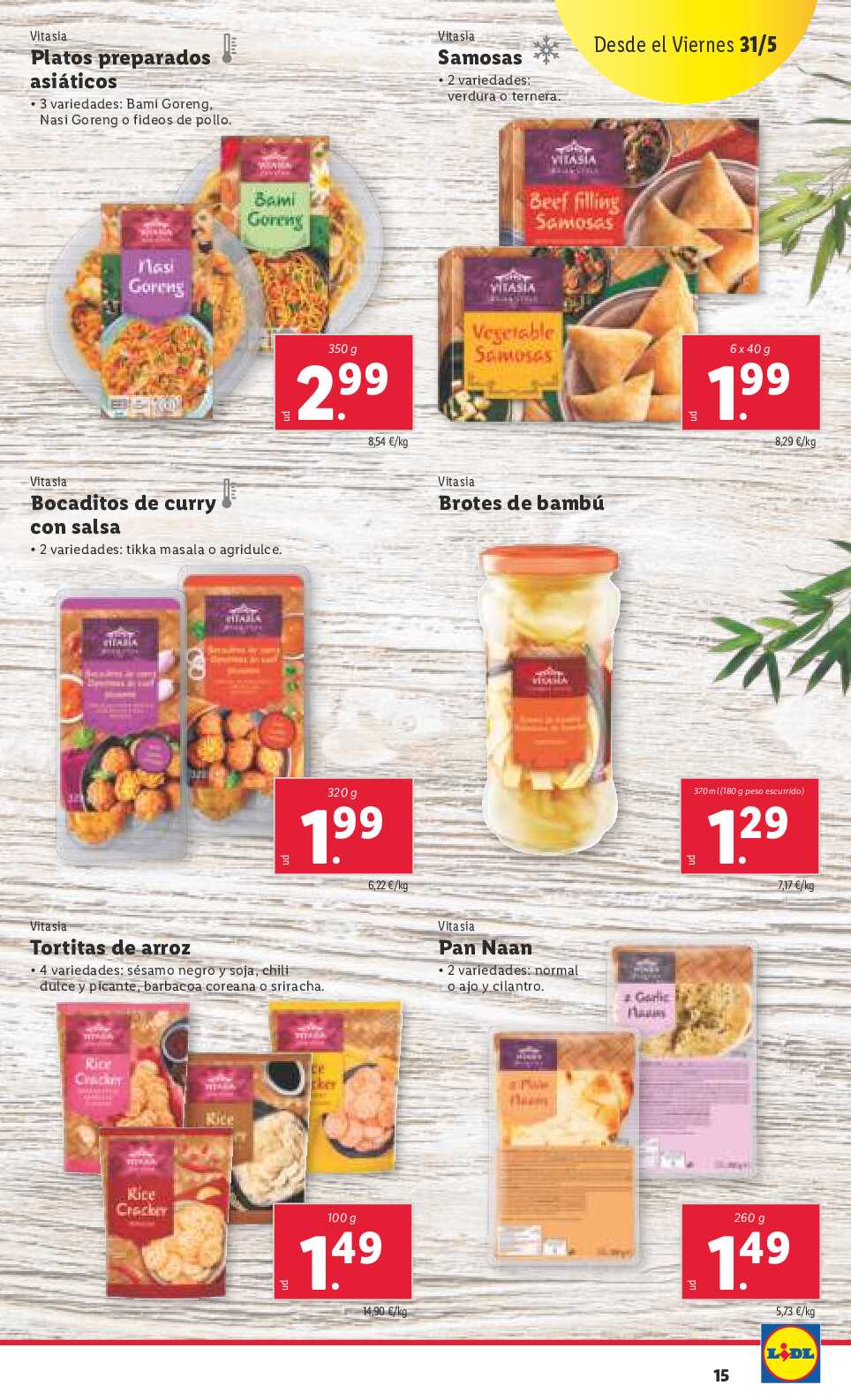 Catálogo semanal Lidl. Página 15