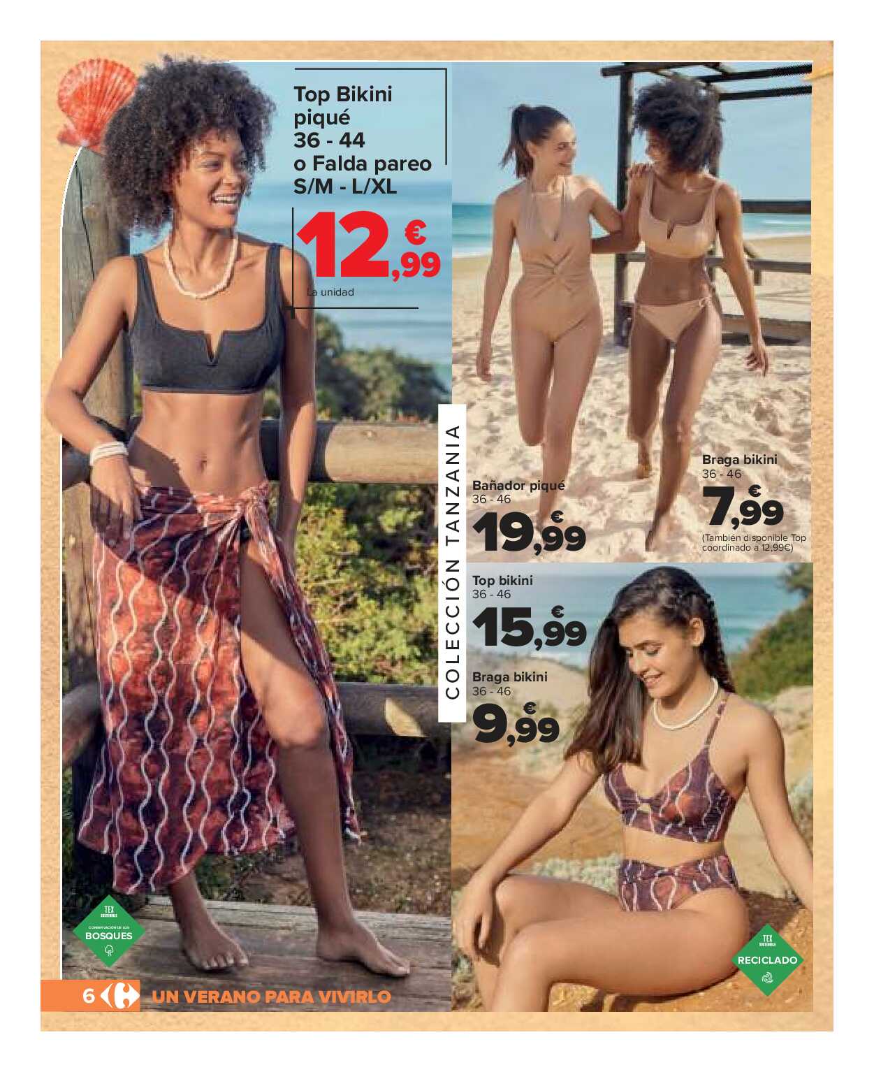 Catálogo de baño: un verano para vivirlo Carrefour. Página 06