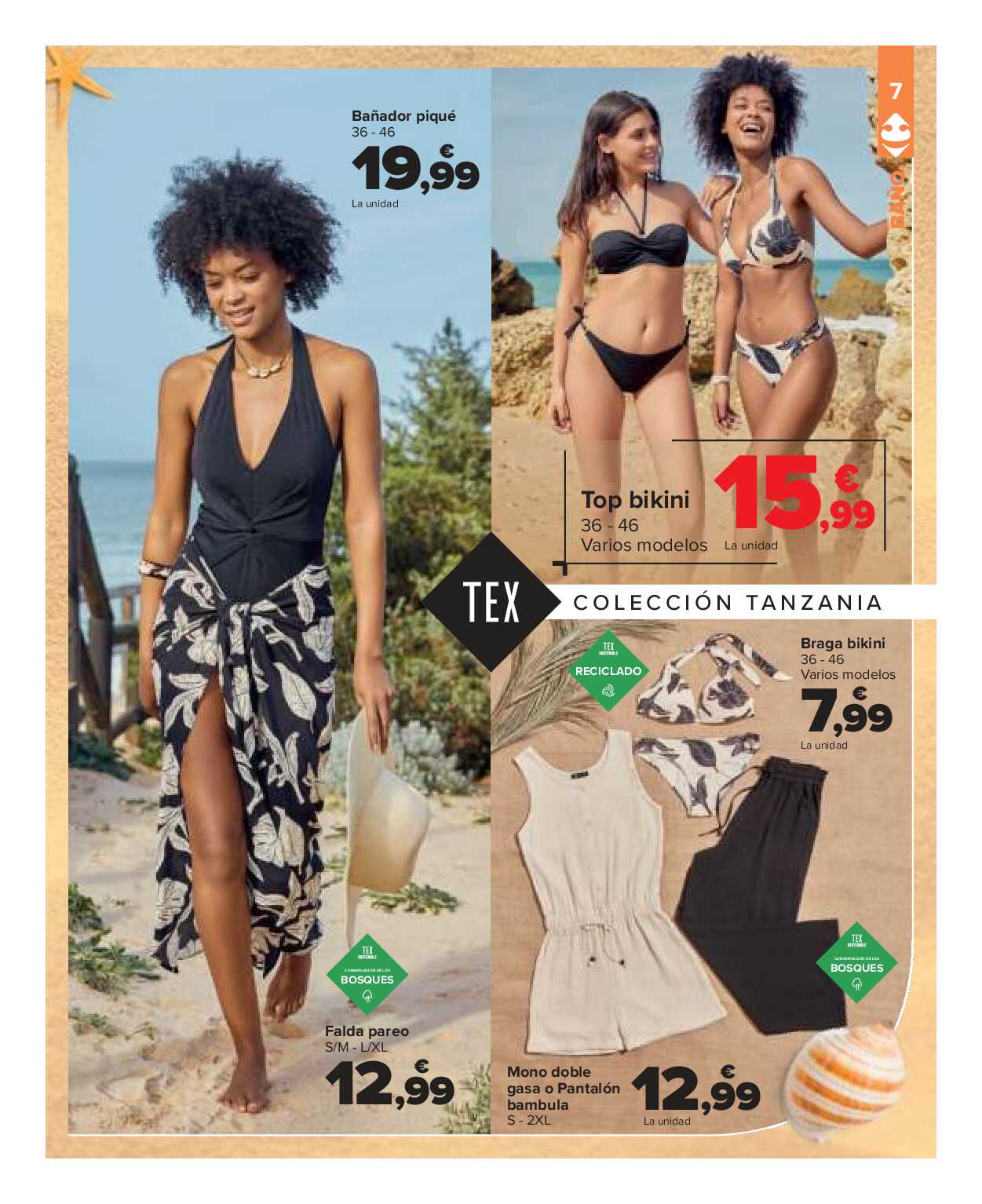 Catálogo de baño: un verano para vivirlo Carrefour. Página 07