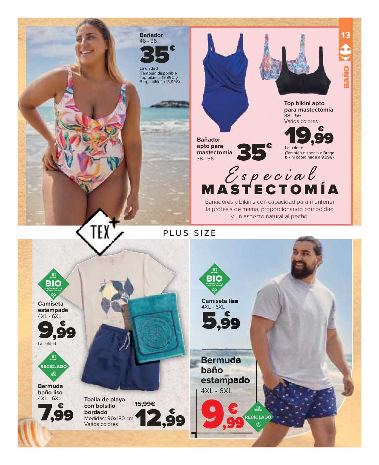 Catálogo de baño: un verano para vivirlo Carrefour. Página 13
