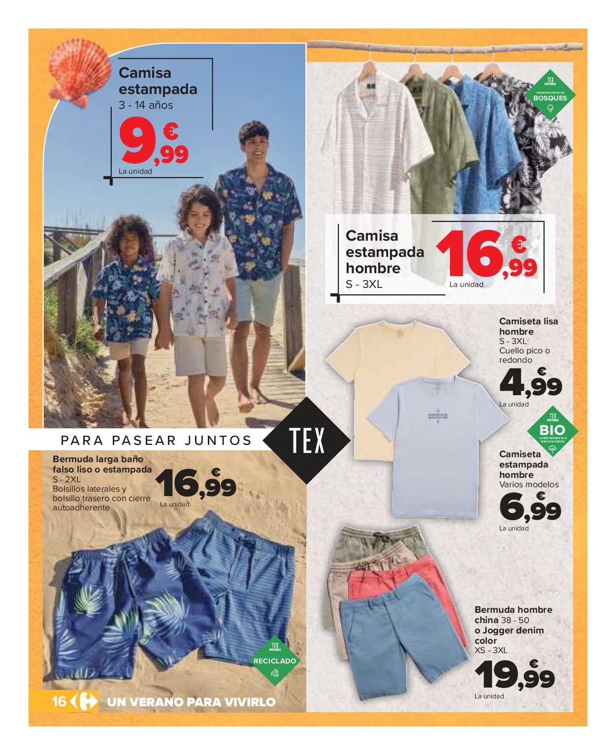 Catálogo de baño: un verano para vivirlo Carrefour. Página 16