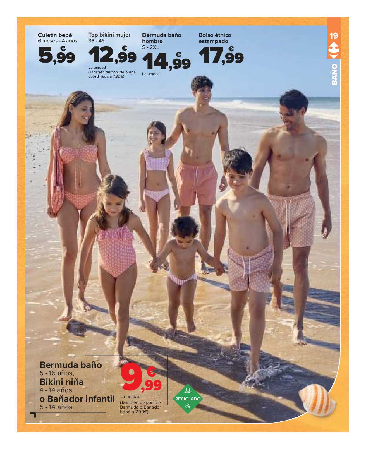 Catálogo de baño: un verano para vivirlo Carrefour. Página 19