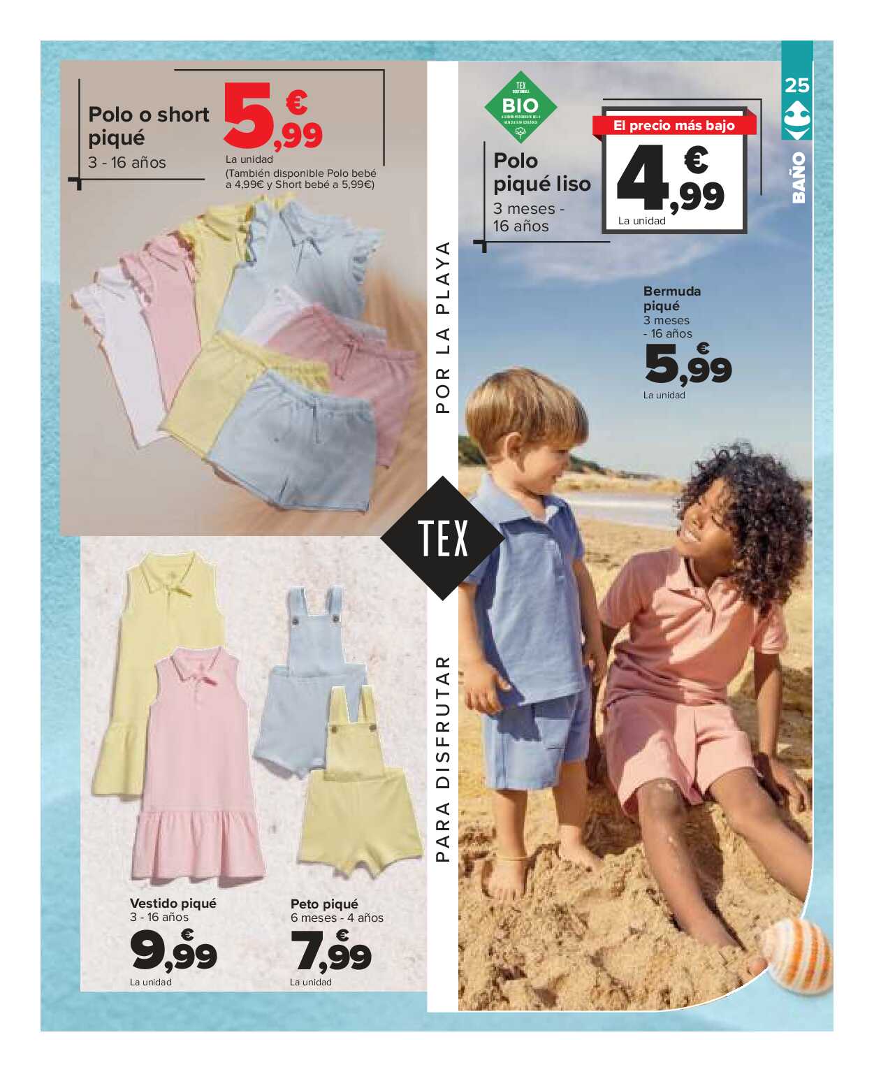 Catálogo de baño: un verano para vivirlo Carrefour. Página 25