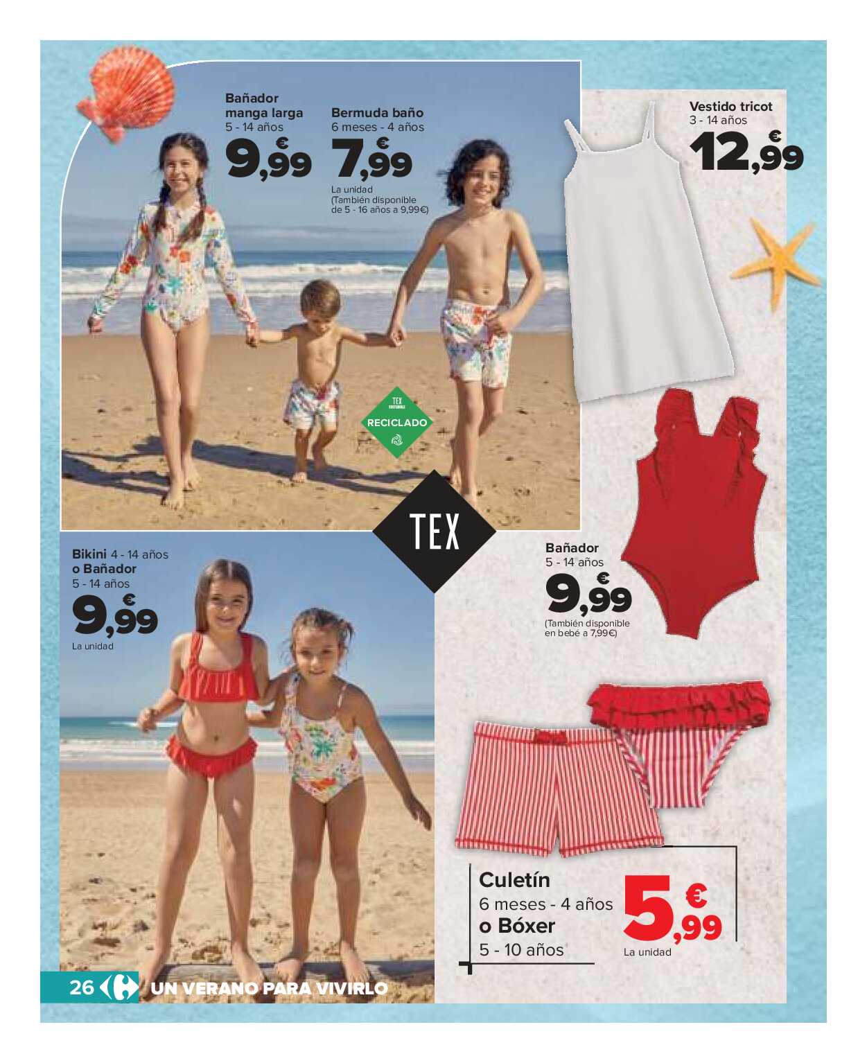 Catálogo de baño: un verano para vivirlo Carrefour. Página 26