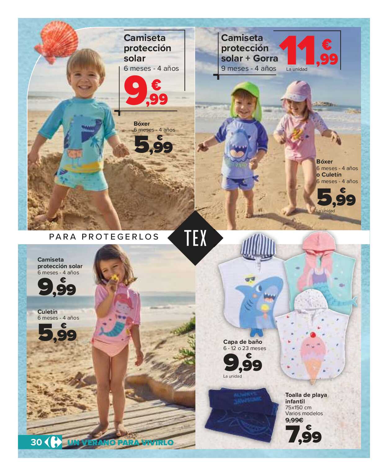 Catálogo de baño: un verano para vivirlo Carrefour. Página 30