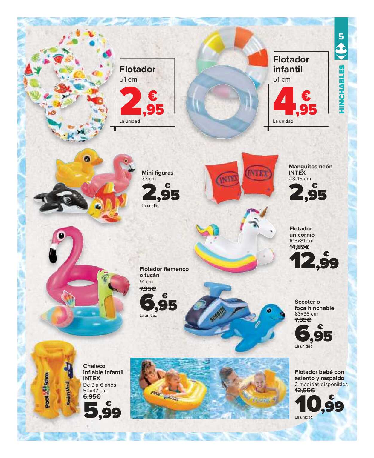 Catálogo piscinas y jardín Carrefour. Página 05